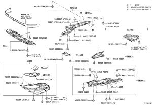 Engine Undercover (Middle) 51420-0R021 for Toyota RAV4
