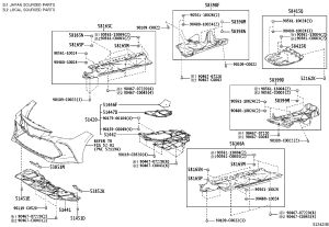 Engine No.2 Undercover Assembly 51420-07030 for Toyota Avalon