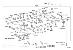 Body Bracket 2 51753-0S010 for Toyota Coaster