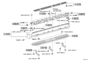 Side Footplate No.3 Bracket 51797-60100 for Lexus GX470