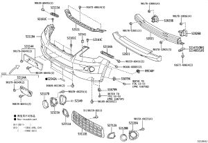 Front Bumper Cover 52119-6A970 for Lexus LX