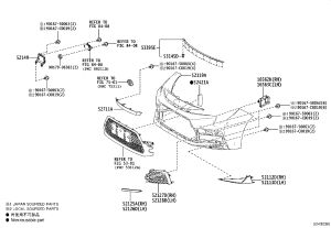 Front Bumper Retainer 52112-02130 for Toyota LEVIN