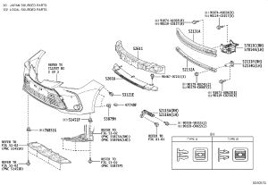 Front Bumper Bracket 52116-02540 for Toyota Allion