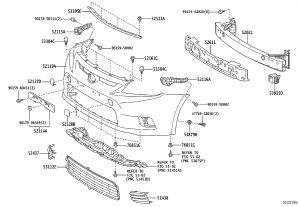 Front Bumper Cover 52119-21916 for Toyota ZELAS