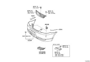 Front Bumper Cover 52119-02930 for Toyota Corolla