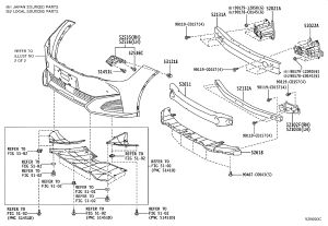 Front Bumper Frame Bracket 52102-03010 for Toyota BZ3