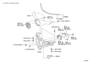 Grille Support 53112-F4040 for Toyota C-HR