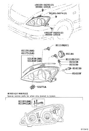 Snap Fastener 90189-06074 for Toyota T100