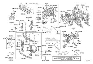 Front Fender Mount 53804-0G020 for Toyota Land Cruiser Prado
