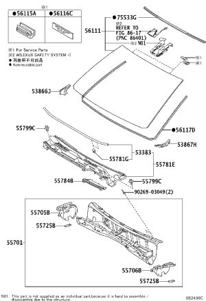 Front Bumper Lower Corner Left 53867-60090 for Toyota Land Cruiser Prado