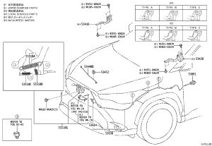 Front Hood Hinge (Right) 53410-0A180 for Toyota FRONT LANDER