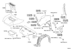 Snap Fastener 75867-33030 for Toyota 4RUNNER