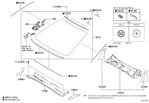 Front lower wrap angle (left) 53867-07030 for Toyota Avalon
