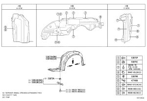 Snap Fastener 53879-58010 for Toyota 4RUNNER