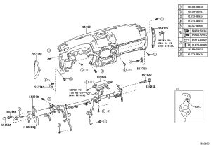 Bolt 90119-08B72 for Toyota 4RUNNER
