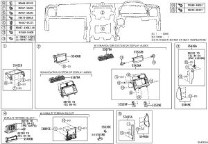 Instrument Panel Trim (Upper Right) 55402-60170-E0 for Toyota Land Cruiser Prado