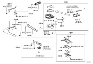 Cigarette Lighter Hole Cover 55532-48010 for Lexus NX