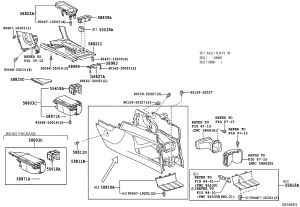 Center Console Cup Holder 55618-48180 for Lexus RX270