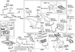 Center Console Tea Cup Holder 55620-33500 for Lexus ES350