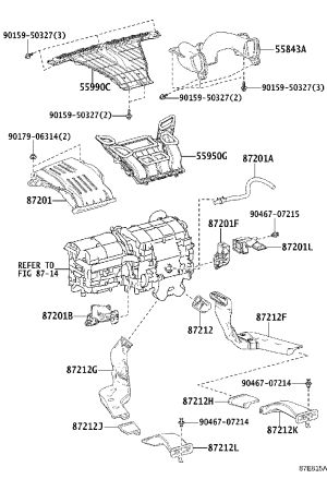 Air Conditioning Vent 87211-58120 for Toyota Alphard