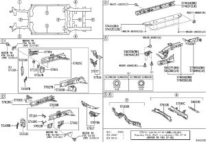 Front Side Member Support Left 57124-42050 for Toyota BZ4X