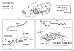 Nut 90178-C0009 for Toyota Camry, Highlander & Crown