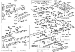 Center Floor Front Floor Subassembly 58202-0R040 for Toyota RAV4