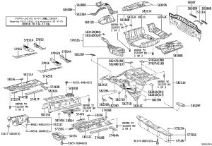 No. 3 Seat Belt Anchor to Floor Panel Reinforcement 58271-50020 for Toyota CELSIOR