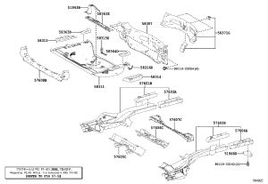 Body Lower Back Panel 58302-0R050 for Toyota RAV4