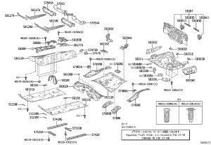 Luggage Bottom Panel 58311-07050 for Toyota Avalon