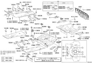Rear panel 58307-02430 for Toyota Corolla