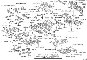 No. 2 Left Lower Rear Body Panel Reinforcement 58384-0P010 for Toyota Reiz