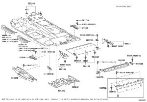 Floor Mat (Front) 58510-60V20 for Lexus GX400