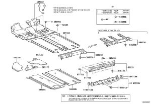 No. 1 Carpet Protection Strip 58595-28070 for Toyota Previa