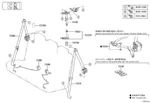 Snap Fastener 62217-13010 for Toyota 4RUNNER