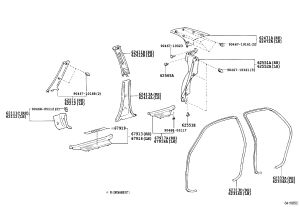 Snap Fastener 90467-12129 for Toyota Vios