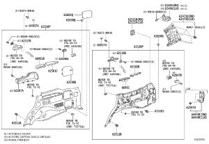 Cup Holder No. 1 66991-60040 for Toyota Land Cruiser