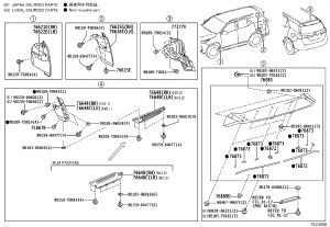 Right Rear Body Fender Mudguard Bracket 66251-0K080 for Toyota Fortuner