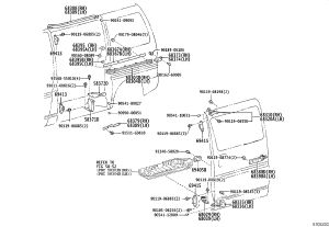 Left Sliding Door Lock Spring 68389-26050 for Toyota HIACE