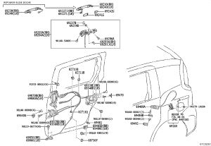 Wiring Harness Clip 82711-1E300 for Toyota Auris