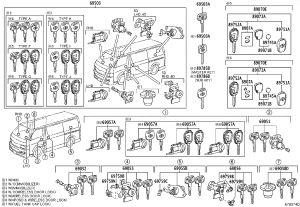 Door Lock Control Link Clip 69759-24090 for Toyota 4Runner