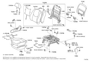 Front Passenger Seat Back Heater 87510-0R030 for Toyota RAV4