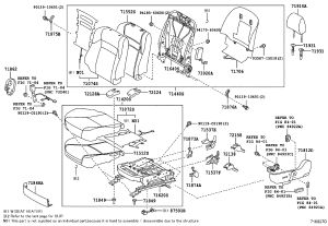 Front passenger seat headrest 71910-0P090 for Toyota Reiz