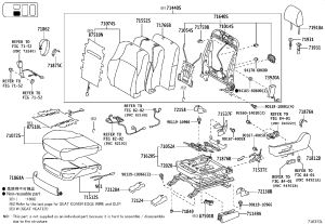 Left Seat Track Cover 72138-60080A2 for Toyota Land Cruiser Prado