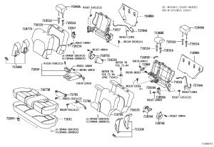 Bolt with Washer 90119-C0161 for Toyota Reiz