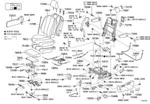 Rear Left No.1 Seat Armrest Assembly 72890-08010 for Toyota Sienna