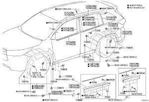 Clasp 90467-07201 for Toyota 4RUNNER