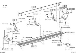 Snap Fastener 75495-42010 for Toyota QUALIS