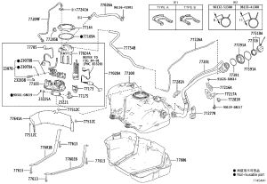 Fuel Tank Guard 77641-33030 for Toyota Camry