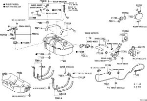 Fuel Tank Filler Pipe 77201-35780 for Toyota Land Cruiser Prado